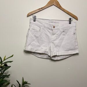 Old Navy Women's Jean Shorts in White